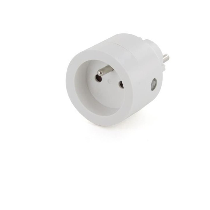 Prise connectée - CHACON - Programmateur Wi-fi - On/Off - 10 A - FR - Blanc Prise connectée - CHACON - Programmateur Wi-fi - On/Off - 10 A - FR - Blanc