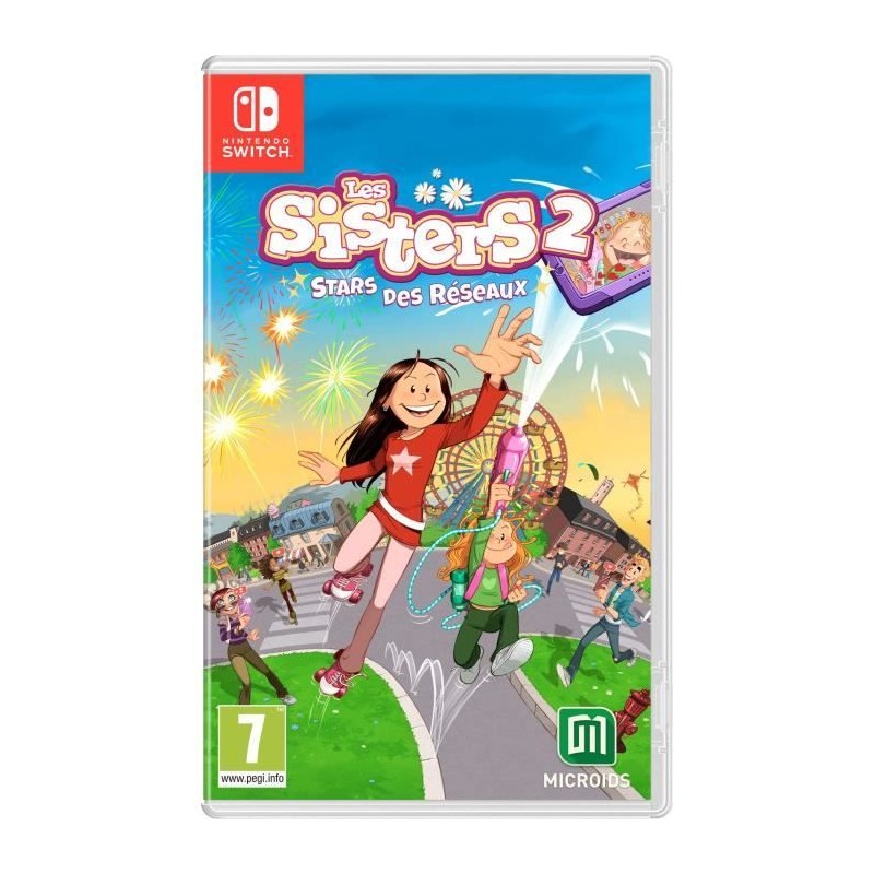 Jeu Nintendo Switch - Les Sisters 2: Star des Réseaux - Aventure - Mi Jeu Nintendo Switch - Les Sisters 2: Star des Réseaux - Aventure - Mi