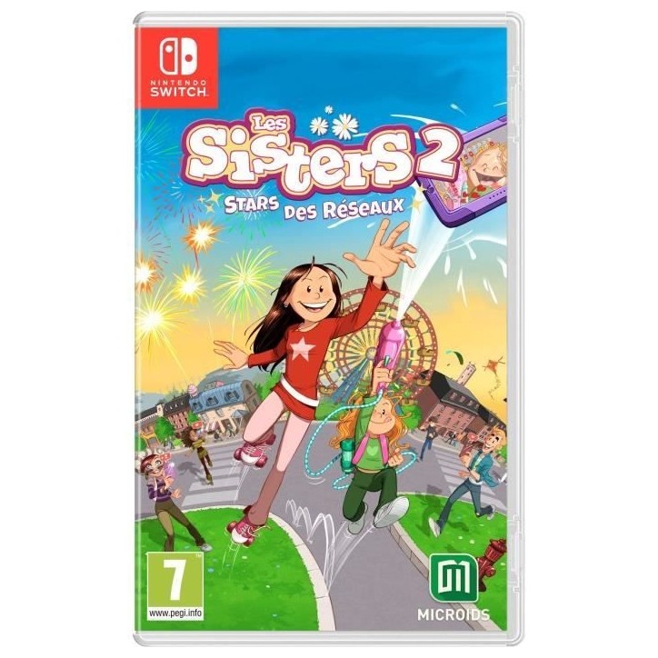 Jeu Nintendo Switch - Les Sisters 2: Star des Réseaux - Aventure - Microids