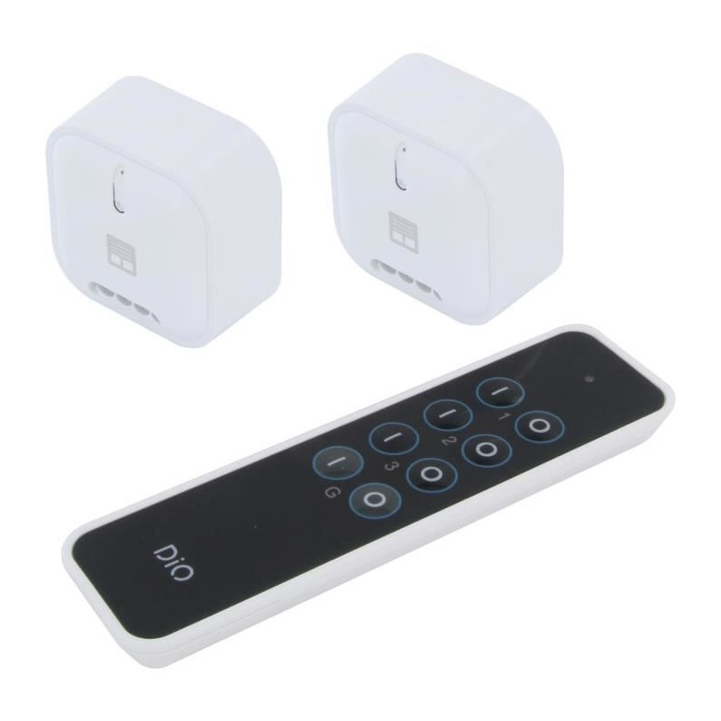 Kit 2 modules pour volet et télécommande - DIO CONNECTED HOME - 5485