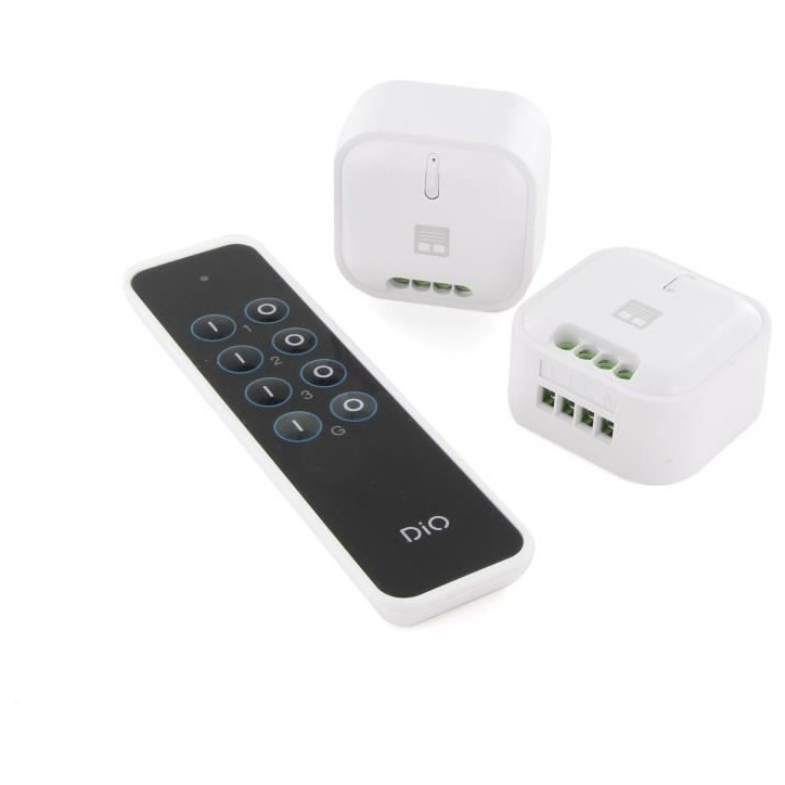 Kit 2 modules pour volet et télécommande - DIO CONNECTED HOME - 54852 - DiO 1.0