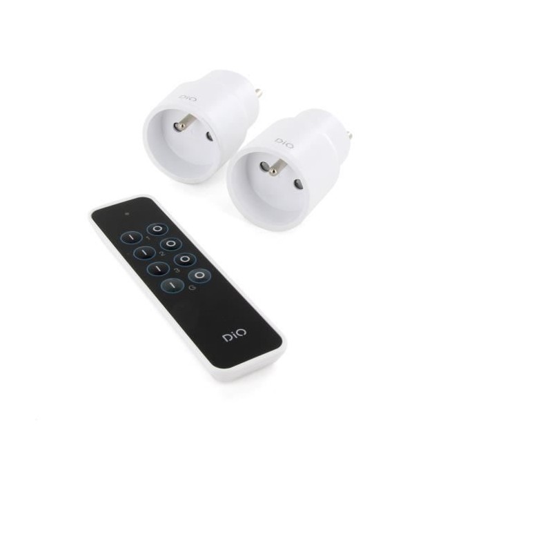 CHACON Kit 2 prises nano et télécommande -DiO (2300W, FR) CHACON Kit 2 prises nano et télécommande -DiO (2300W, FR)