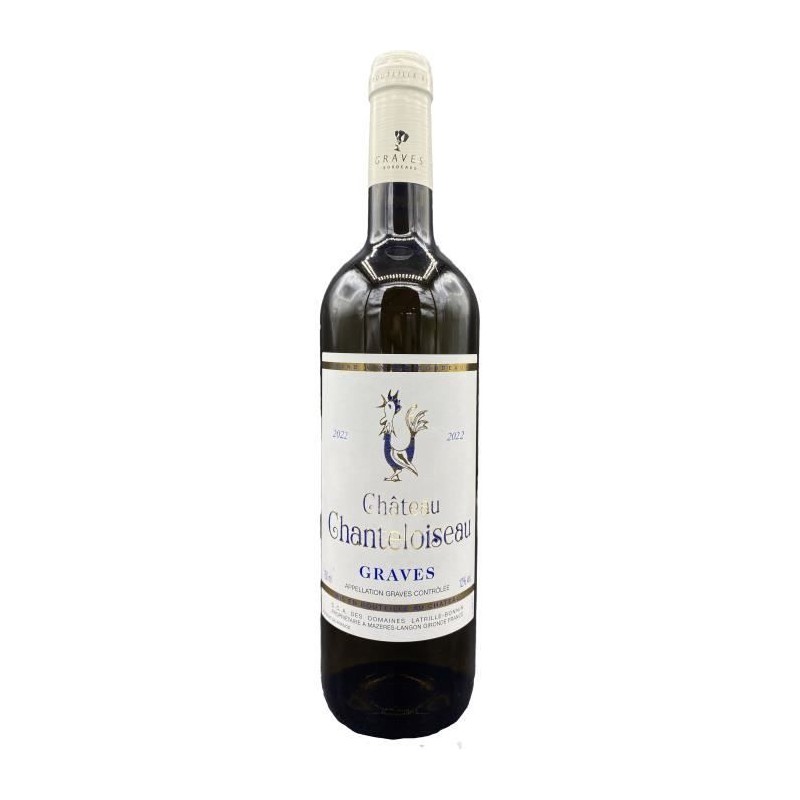Château Chanteloiseau 2024 Graves - Vin blanc de Bordeaux Château Chanteloiseau 2024 Graves - Vin blanc de Bordeaux