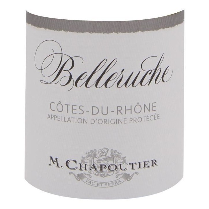 Maison Chapoutier Cuvée Belleruche Côtes-du-Rhône - Vin blanc de la Vallée du Rhône 2023