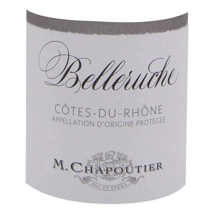 Maison Chapoutier 2024 Côtes-du-Rhône - Vin rouge de la V Cuvée Belleruche allée du Rhône Maison Chapoutier 2024 Côtes-du-Rhône - Vin rouge de la V Cuvée Belleruche allée du Rhône