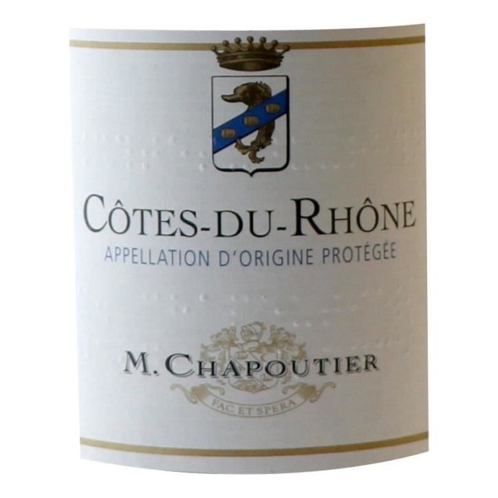 Magnum M. Chapoutier 2024 Côtes-du-Rhône - Vin rouge de la Vallée du Rhône