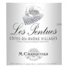 M. Chapoutier Les Pentues 2021 Côtes du Rhône Villages Bio - Vin rou