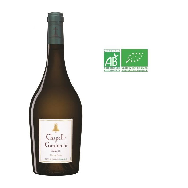 Chapelle Gordonne 2023 Côtes de Provence - Vin blanc de Provence - Bi Chapelle Gordonne 2023 Côtes de Provence - Vin blanc de Provence - Bi