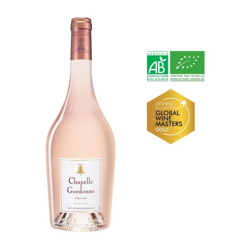 Chapelle Gordonne 2023 Côtes de Provence - Vin rosé de Provence - Bi Chapelle Gordonne 2023 Côtes de Provence - Vin rosé de Provence - Bi