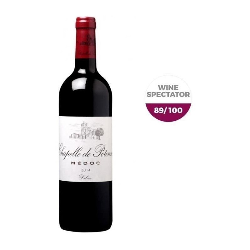 Chapelle de Potensac Médoc 2014 - Vin Rouge de Bordeaux Chapelle de Potensac Médoc 2014 - Vin Rouge de Bordeaux