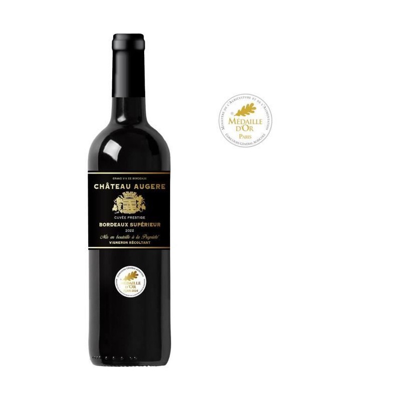 Château Augere Cuvée Prestige 2022 Bordeaux Supérieur - Vin rouge d