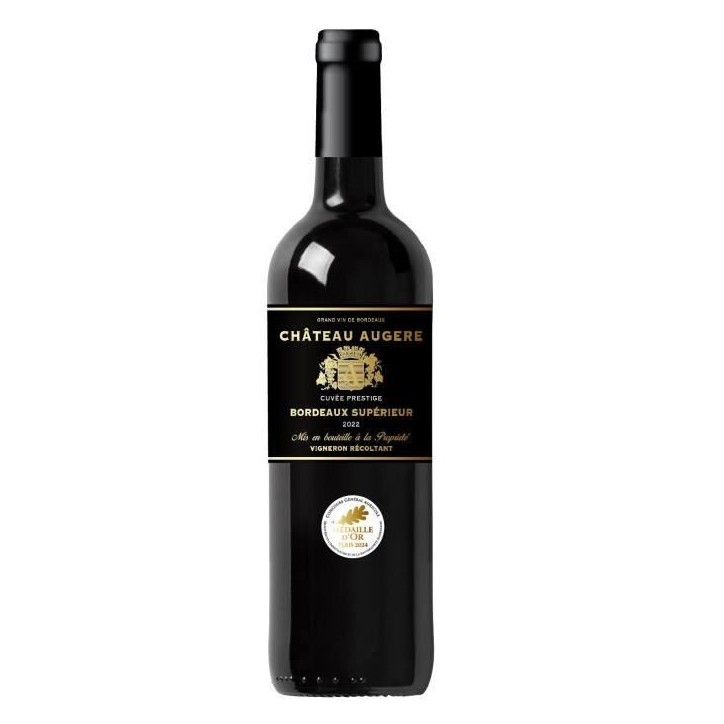 Château Augere Cuvée Prestige 2022 Bordeaux Supérieur - Vin rouge de Bordeaux