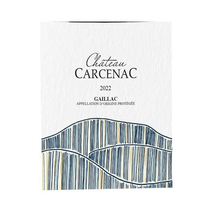 Château Carcenac 2022 Gaillac - Vin rouge du Sud Ouest