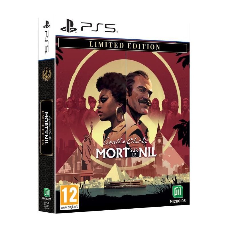 Agatha Christie Mort Sur Le Nil - Jeu PS5 Agatha Christie Mort Sur Le Nil - Jeu PS5