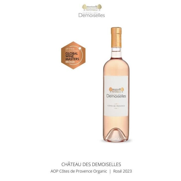 Château des Demoiselles 2024 Côtes de Provence - Vin rosé de Provence