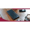 Clavier compact 2,4 GHz, Bluetooth 5.0 et filaire - CHERRY KW 9200 MIN