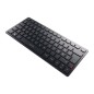 Clavier compact 2,4 GHz, Bluetooth 5.0 et filaire - CHERRY KW 9200 MINI - Rechargeable - Noir