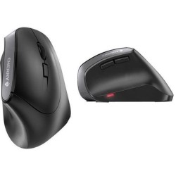 Souris sans fil ergonomique - CHERRY MW 4500 - Pour soulager le poigne