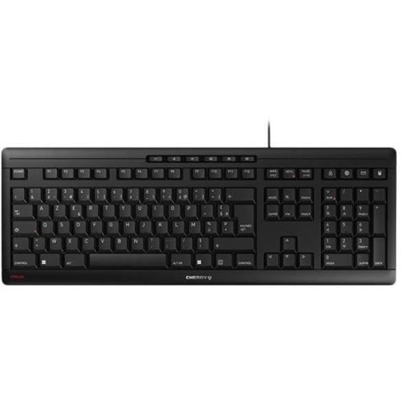 Clavier - CHERRY STREAM KEYBOARD - Noir