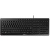 Clavier - CHERRY STREAM KEYBOARD - Noir