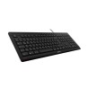 Clavier - CHERRY STREAM KEYBOARD - Noir
