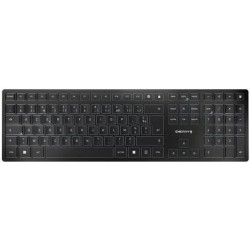 Clavier sans fil 2,4 GHz, Bluetooth - CHERRY KW 9100 SLIM - Rechargeab