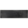 Clavier sans fil 2,4 GHz, Bluetooth - CHERRY KW 9100 SLIM - Rechargeab