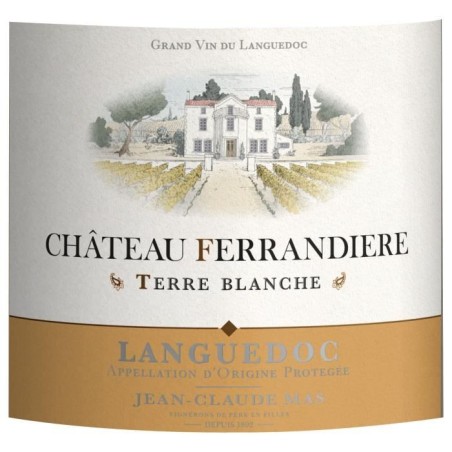 Château Ferrandiere Terre Blanche 2022 Languedoc - Vin blanc de Languedoc