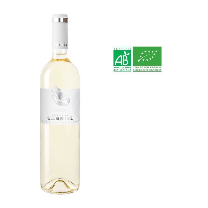 Château Gabriel 2023 Côtes de Provence - Vin blanc de Provence - Bio