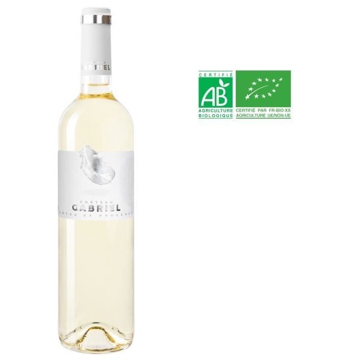 Château Gabriel 2023 Côtes de Provence - Vin blanc de Provence - Bio