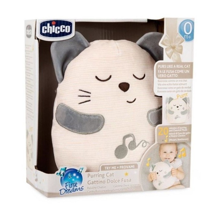 Peluche interactive - CHICCO - Bonhomme interactif - Vibration douce - Musique classique Peluche interactive - CHICCO - Bonhomme interactif - Vibration douce - Musique classique