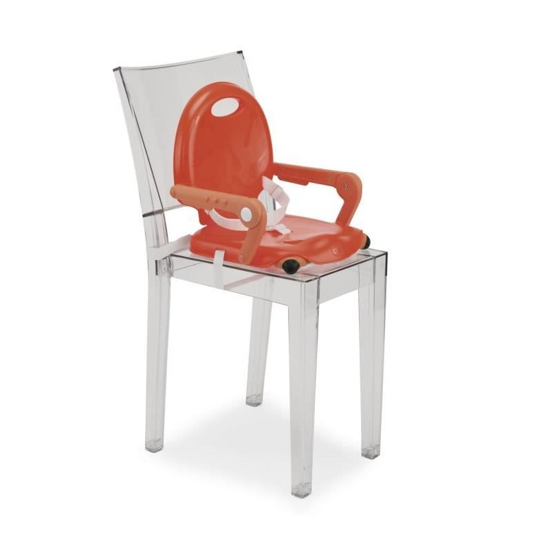 CHICCO Rehausseur Pocket Snack - Poppy red CHICCO Rehausseur Pocket Snack - Poppy red