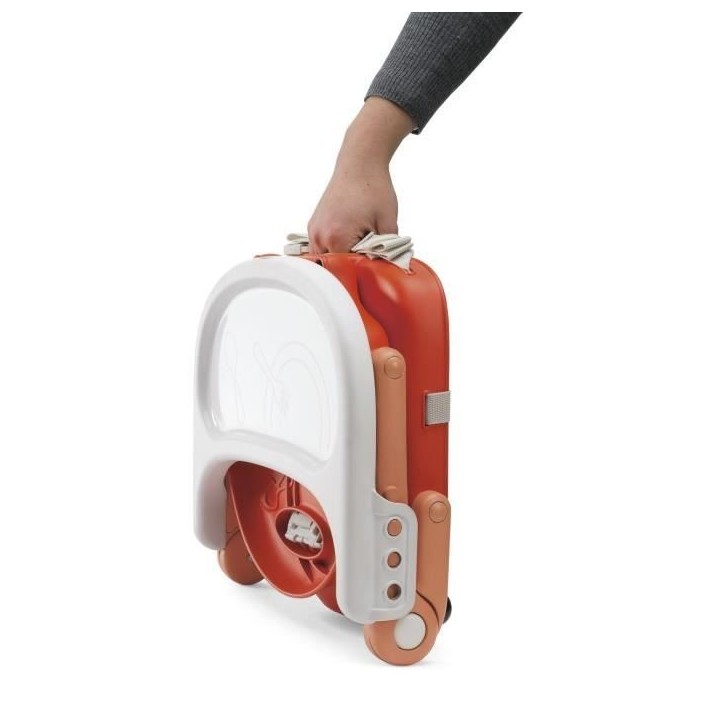 CHICCO Rehausseur Pocket Snack - Poppy red CHICCO Rehausseur Pocket Snack - Poppy red