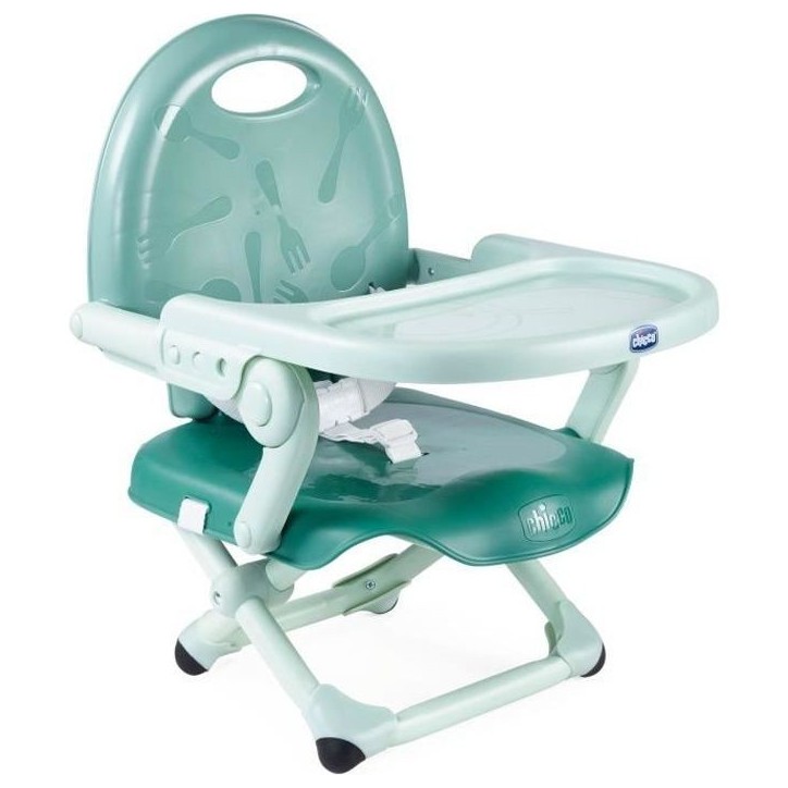 CHICCO - Rehausseur Pocket Snack Sage CHICCO - Rehausseur Pocket Snack Sage