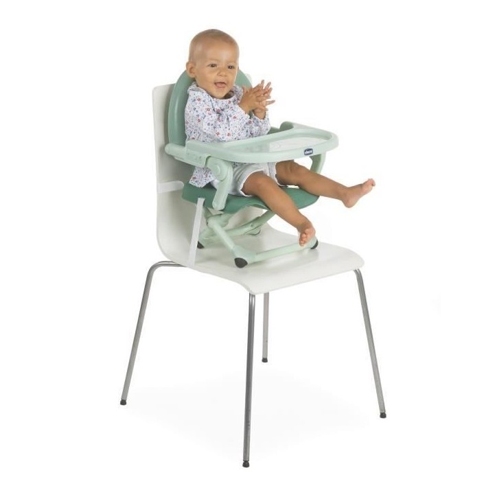 CHICCO - Rehausseur Pocket Snack Sage CHICCO - Rehausseur Pocket Snack Sage