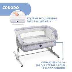 Berceau cododo Next2Me Dream Silver - CHICCO - A partir de 0 mois - Ha