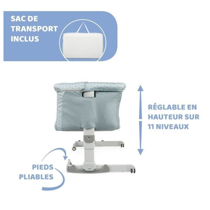 CHICCO - Berceau cododo Next2Me Dream Sage CHICCO - Berceau cododo Next2Me Dream Sage
