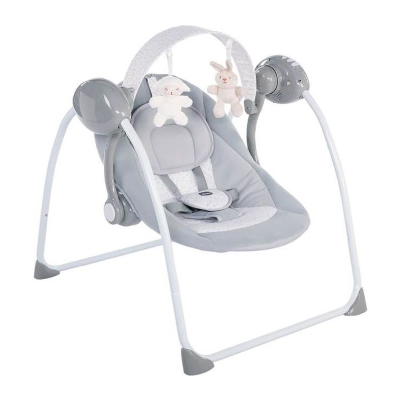 Balancelle Relax and Play - CHICCO - Gris - Balancement automatique - Balancelle Relax and Play - CHICCO - Gris - Balancement automatique -