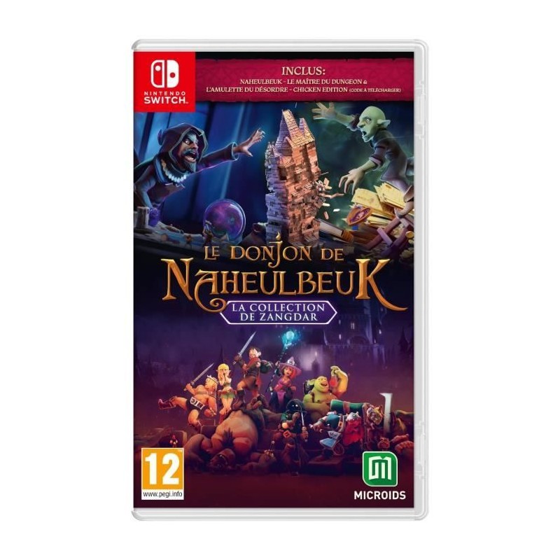Le donjon de Naheulbeuk - La collection de Zangdar - Jeu Nintendo Swit Le donjon de Naheulbeuk - La collection de Zangdar - Jeu Nintendo Swit