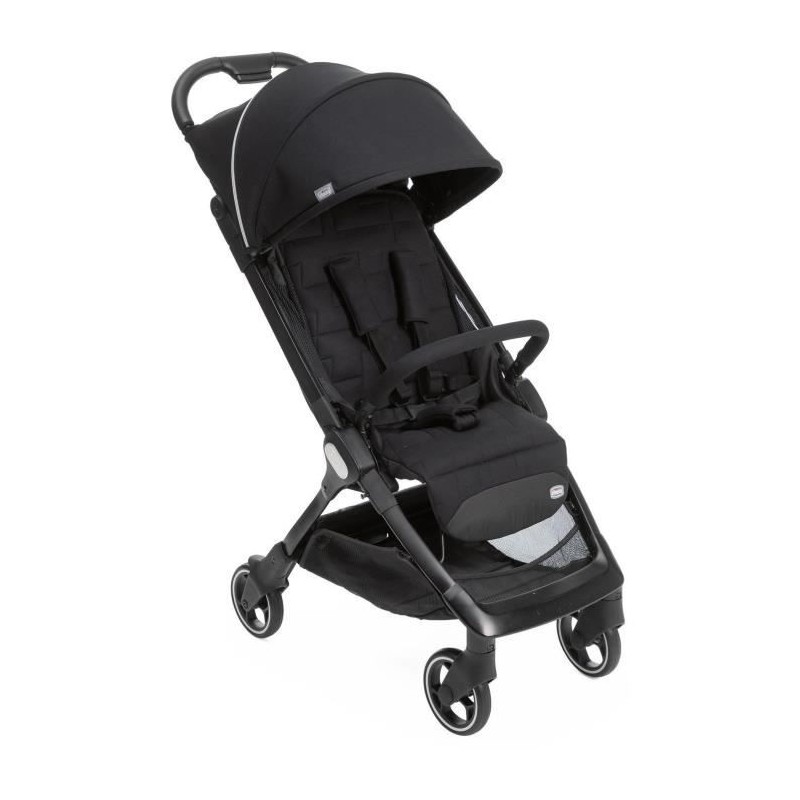 CHICCO - Poussette canne - We - 4 roues - Noir CHICCO - Poussette canne - We - 4 roues - Noir