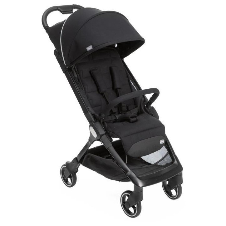 CHICCO - Poussette canne - We - 4 roues - Noir CHICCO - Poussette canne - We - 4 roues - Noir