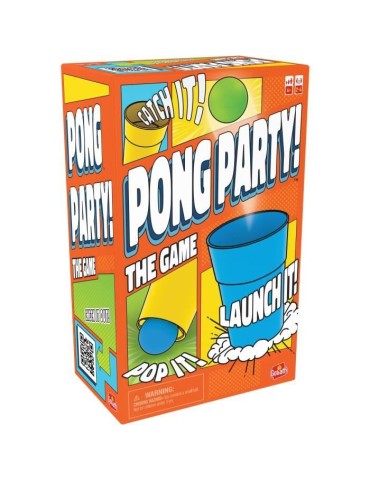Jeu d'ambiance - GOLIATH - Pong Party - Balles de ping pong rebondissantes - Pour adultes et enfants