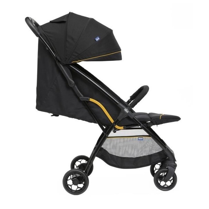 CHICCO Poussette Glee Unven - 4 roues - Noir CHICCO Poussette Glee Unven - 4 roues - Noir