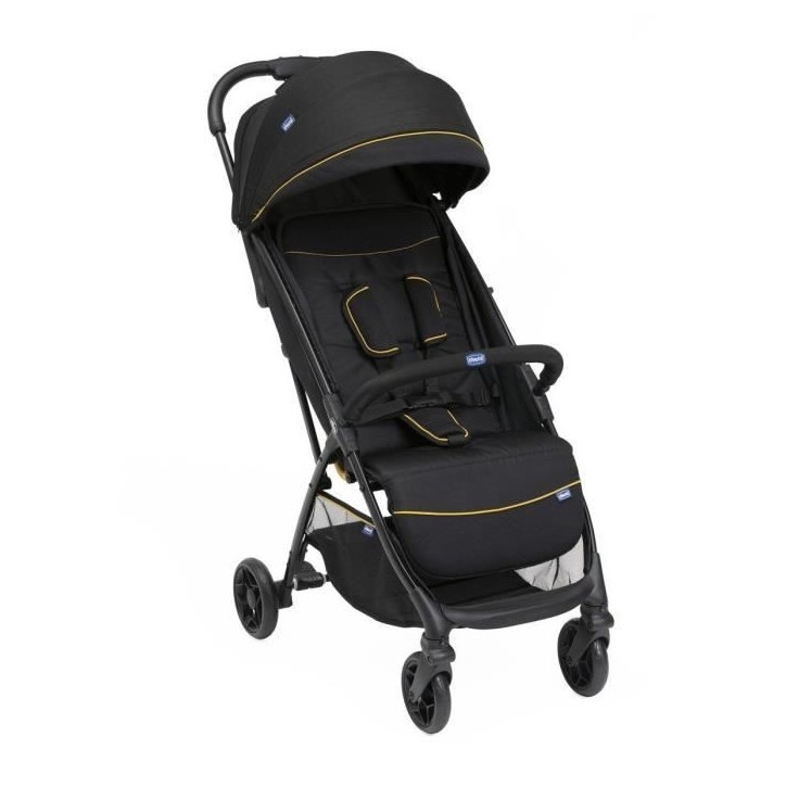 CHICCO Poussette Glee Unven - 4 roues - Noir CHICCO Poussette Glee Unven - 4 roues - Noir