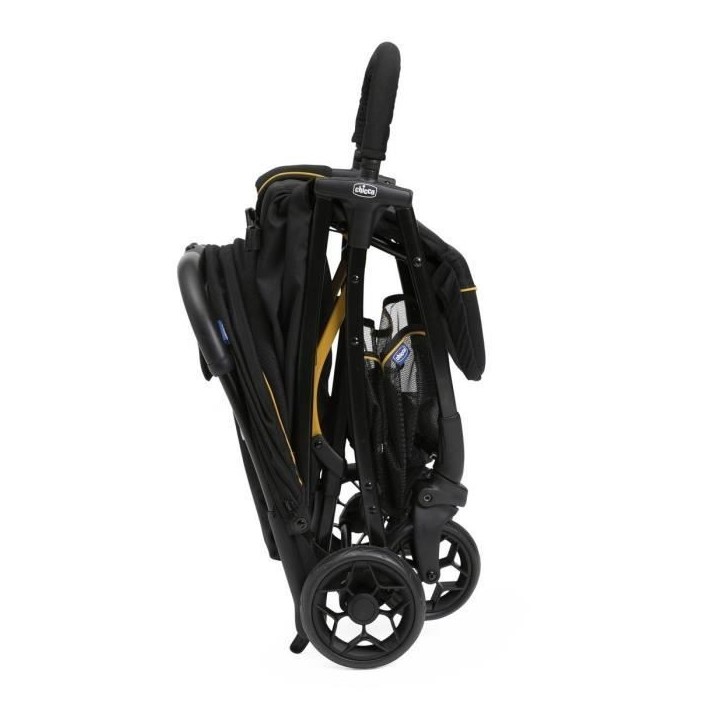 CHICCO Poussette Glee Unven - 4 roues - Noir CHICCO Poussette Glee Unven - 4 roues - Noir