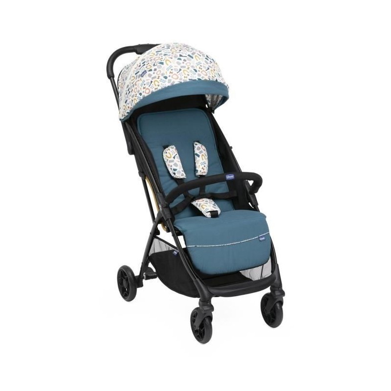 CHICCO Poussette Glee Joyful Teal - 4 roues - Bleu CHICCO Poussette Glee Joyful Teal - 4 roues - Bleu