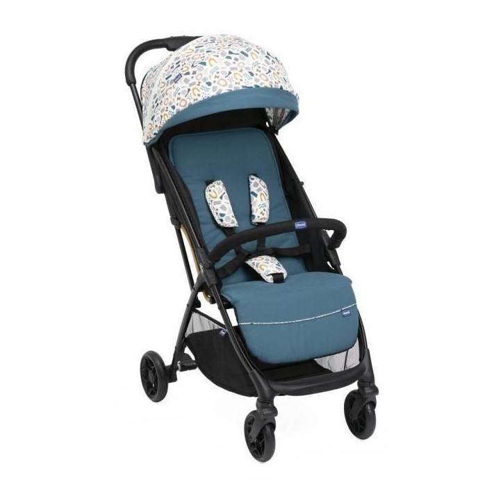 CHICCO Poussette Glee Joyful Teal - 4 roues - Bleu CHICCO Poussette Glee Joyful Teal - 4 roues - Bleu
