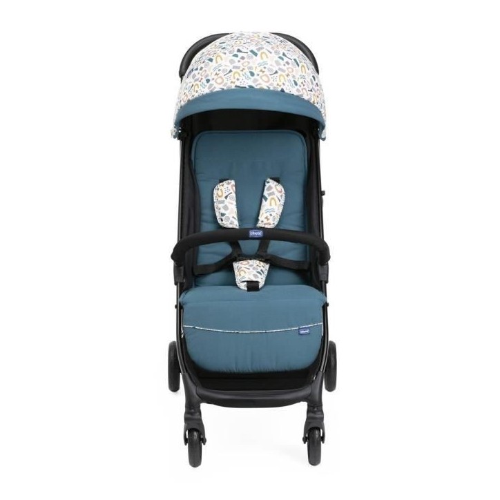CHICCO Poussette Glee Joyful Teal - 4 roues - Bleu CHICCO Poussette Glee Joyful Teal - 4 roues - Bleu
