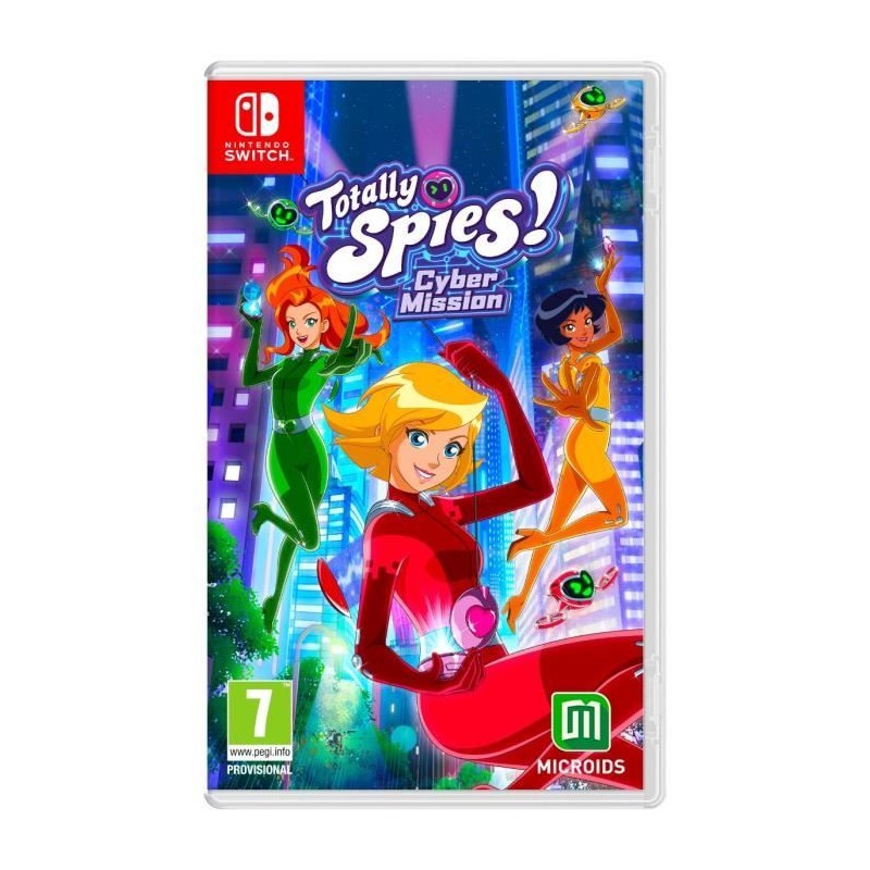 Totally Spies! : Cyber Mission - Jeu Nintendo Switch Totally Spies! : Cyber Mission - Jeu Nintendo Switch