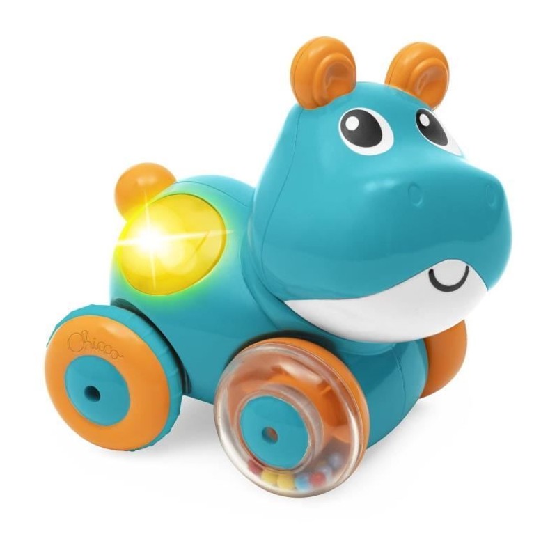 CHICCO - Hippo Sprint&go - Bleu et orange - Des 6 mois CHICCO - Hippo Sprint&go - Bleu et orange - Des 6 mois